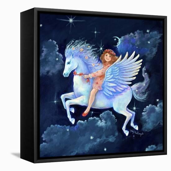 The Fly-Away-Horse-Judy Mastrangelo-Framed Premier Image Canvas