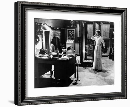 The Fly, David Hedison, Patricia Owens, 1958-null-Framed Photo