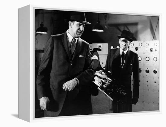 The Fly, Vincent Price, Herbert Marshall, 1958-null-Framed Stretched Canvas