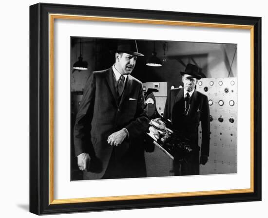 The Fly, Vincent Price, Herbert Marshall, 1958-null-Framed Photo