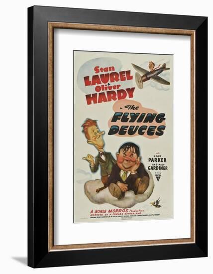 The Flying Deuces, Stan Laurel, Oliver Hardy, 1939-null-Framed Photo