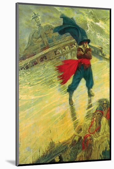 The Flying Dutchman-Howard Pyle-Mounted Premium Giclee Print