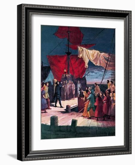 The Flying Dutchman-Ralph Bruce-Framed Giclee Print