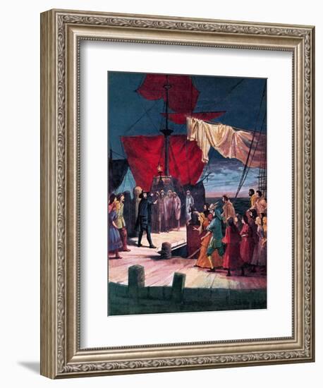 The Flying Dutchman-Ralph Bruce-Framed Giclee Print