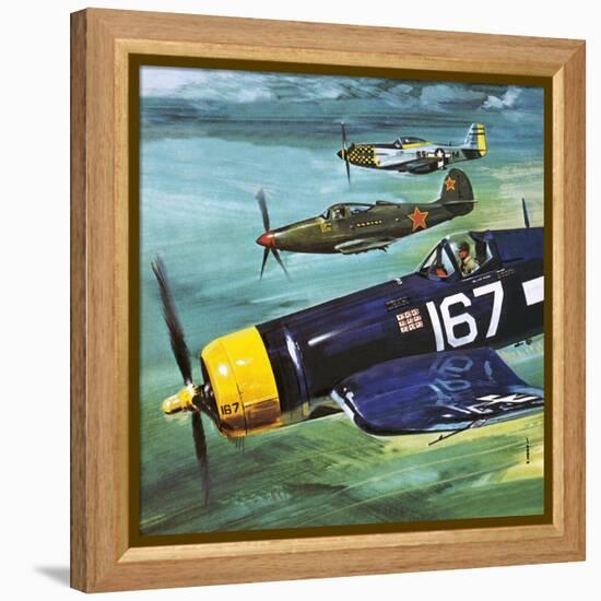 The Flying Ghosts-Gerry Wood-Framed Premier Image Canvas