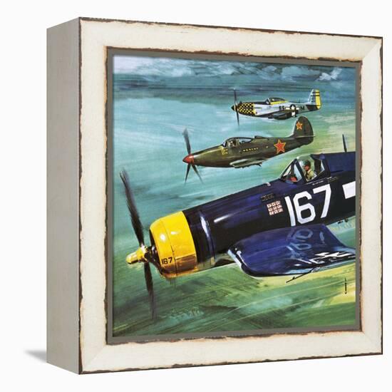 The Flying Ghosts-Gerry Wood-Framed Premier Image Canvas