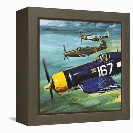 The Flying Ghosts-Gerry Wood-Framed Premier Image Canvas