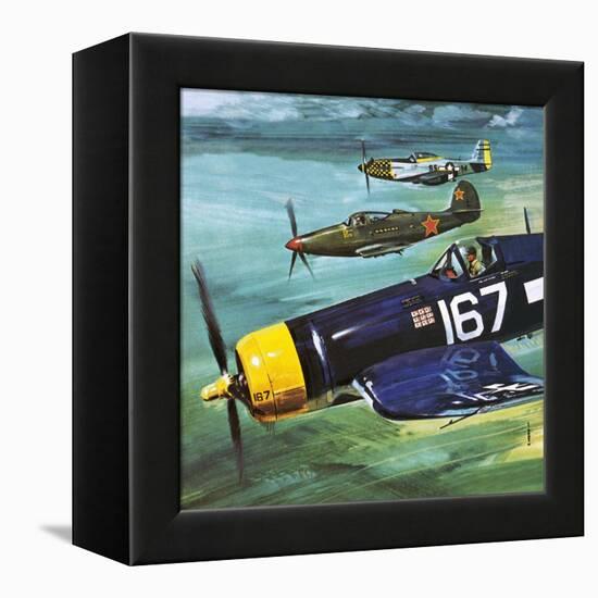 The Flying Ghosts-Gerry Wood-Framed Premier Image Canvas