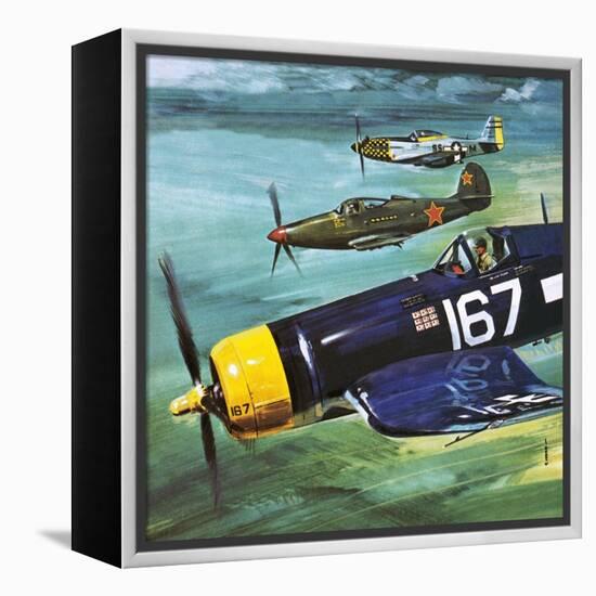 The Flying Ghosts-Gerry Wood-Framed Premier Image Canvas