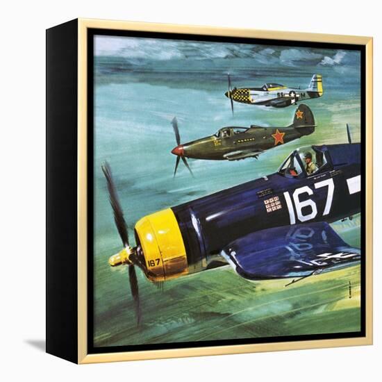 The Flying Ghosts-Gerry Wood-Framed Premier Image Canvas