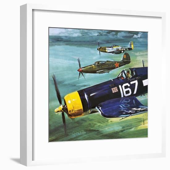 The Flying Ghosts-Gerry Wood-Framed Giclee Print