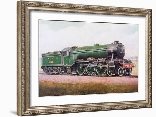 The 'Flying Scotsman' of the London and North Eastern Railway, Illustration from 'The Book of the…-English School-Framed Giclee Print