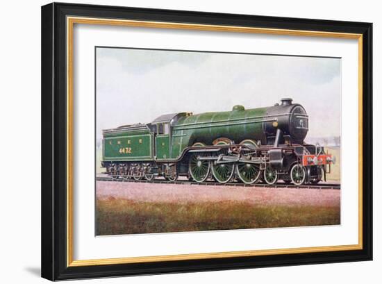 The 'Flying Scotsman' of the London and North Eastern Railway, Illustration from 'The Book of the…-English School-Framed Giclee Print