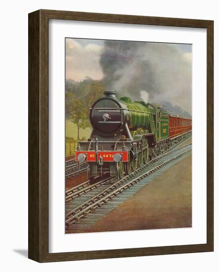 'The Flying Scotsman Passing Hadley Wood, L.N.E.R.', 1926-Unknown-Framed Giclee Print