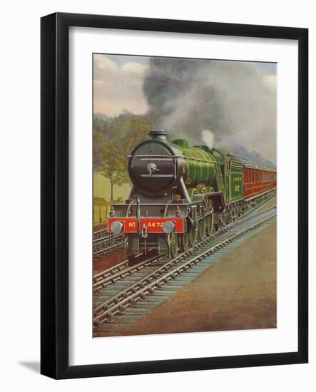 'The Flying Scotsman Passing Hadley Wood, L.N.E.R.', 1926-Unknown-Framed Giclee Print