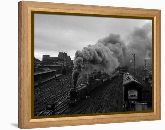The Flying Scotsman Steam Train Locomotive, 1969-null-Framed Premier Image Canvas
