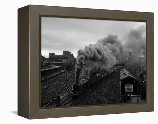 The Flying Scotsman Steam Train Locomotive, 1969-null-Framed Premier Image Canvas