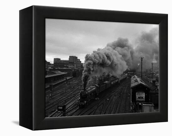 The Flying Scotsman Steam Train Locomotive, 1969-null-Framed Premier Image Canvas