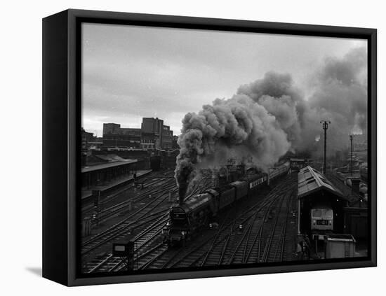 The Flying Scotsman Steam Train Locomotive, 1969-null-Framed Premier Image Canvas