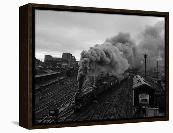 The Flying Scotsman Steam Train Locomotive, 1969-null-Framed Premier Image Canvas