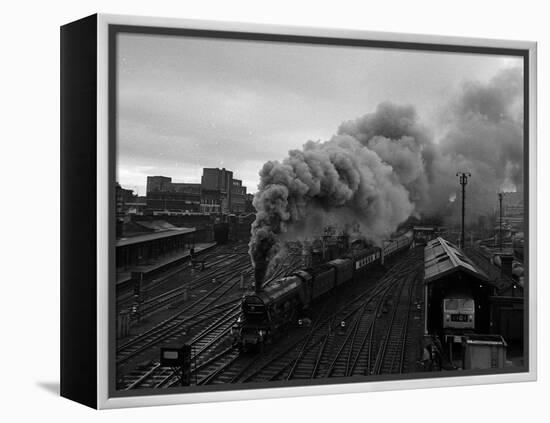 The Flying Scotsman Steam Train Locomotive, 1969-null-Framed Premier Image Canvas