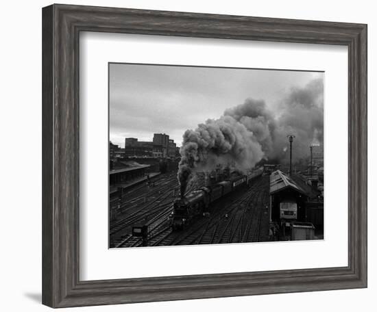 The Flying Scotsman Steam Train Locomotive, 1969-null-Framed Photographic Print