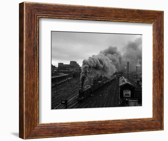 The Flying Scotsman Steam Train Locomotive, 1969-null-Framed Photographic Print