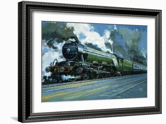 The Flying Scotsman-John S^ Smith-Framed Giclee Print