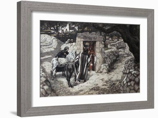 The Foal of Bethpage-James Jacques Joseph Tissot-Framed Giclee Print