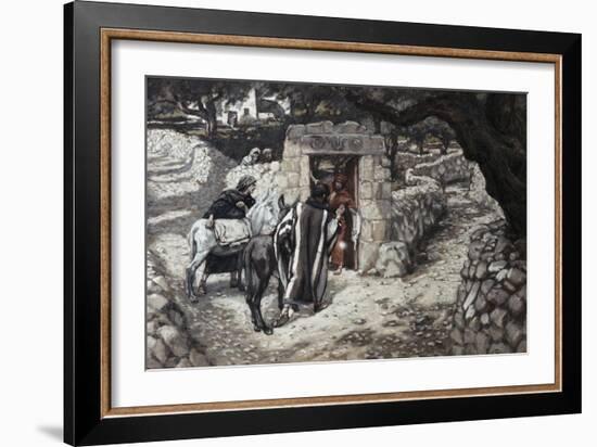 The Foal of Bethpage-James Jacques Joseph Tissot-Framed Giclee Print