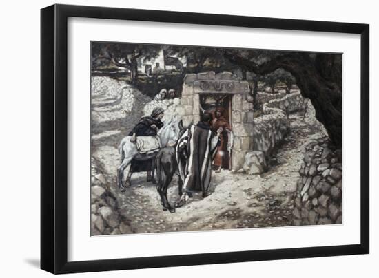 The Foal of Bethpage-James Jacques Joseph Tissot-Framed Giclee Print