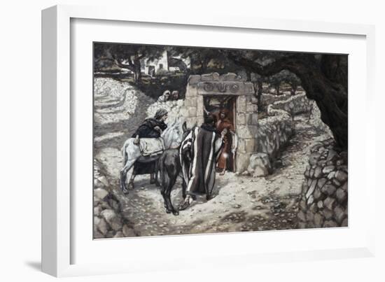 The Foal of Bethpage-James Jacques Joseph Tissot-Framed Giclee Print