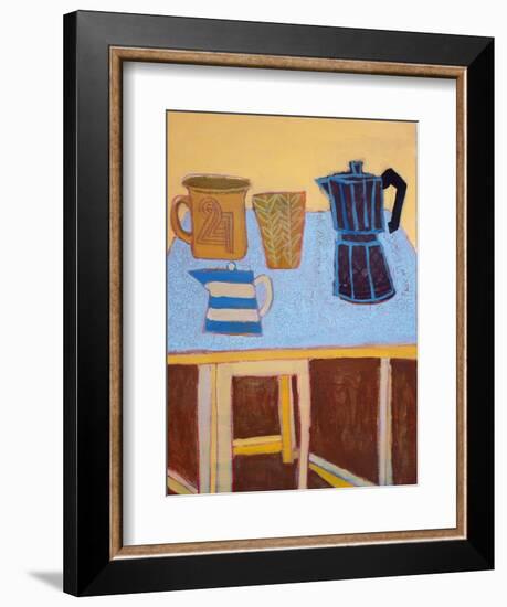 The Folding Table, 2016-Anastasia Lennon-Framed Premium Giclee Print