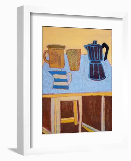 The Folding Table, 2016-Anastasia Lennon-Framed Premium Giclee Print