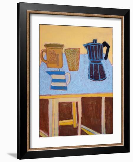 The Folding Table, 2016-Anastasia Lennon-Framed Giclee Print