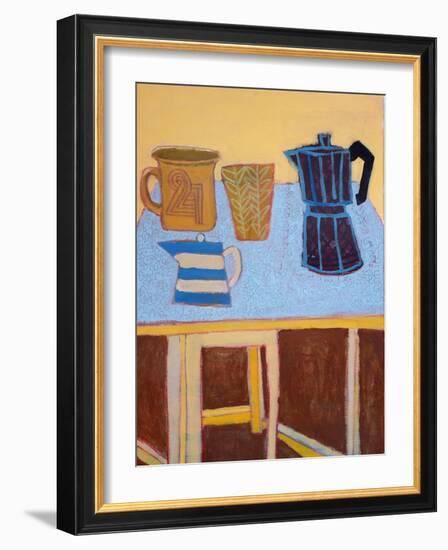 The Folding Table, 2016-Anastasia Lennon-Framed Giclee Print