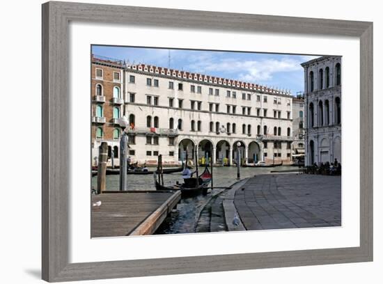 The Fondaco Dei Tedeschi at the Rialto, Reconstructed after the Fire of 1505 by Giorgio Spavento-null-Framed Giclee Print