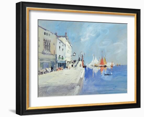 The Fondamenta delle Zattere, Venice-Hercules Brabazon Brabazon-Framed Giclee Print