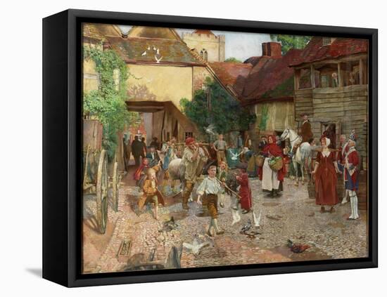 The Fool Who Would Please Every Man, 1903-John Byam Liston Shaw-Framed Premier Image Canvas