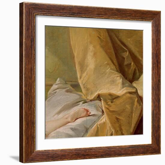 The Foot of Miss O'Murphy-Francois Boucher-Framed Giclee Print