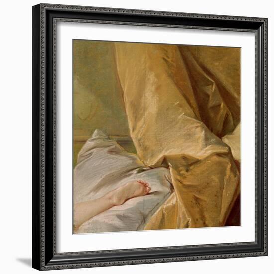 The Foot of Miss O'Murphy-Francois Boucher-Framed Giclee Print