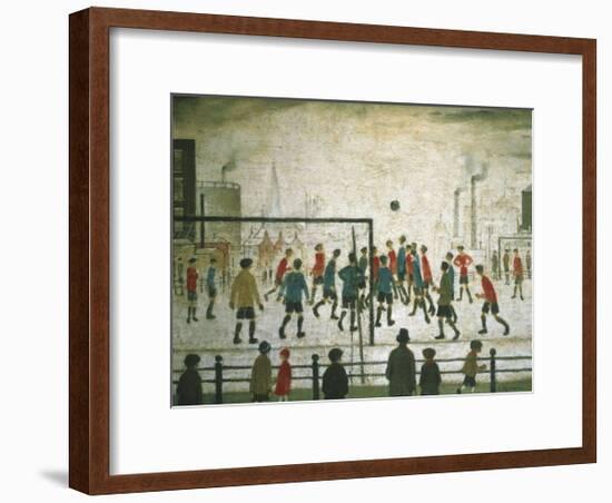 The Football Match-Laurence Stephen Lowry-Framed Art Print