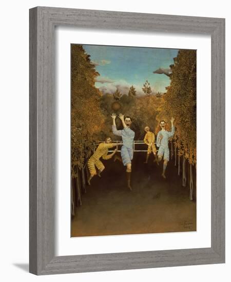 The Football Players,1908-Henri Rousseau-Framed Giclee Print