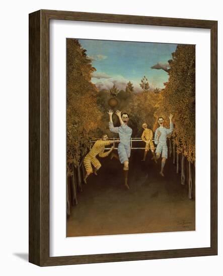 The Football Players,1908-Henri Rousseau-Framed Giclee Print