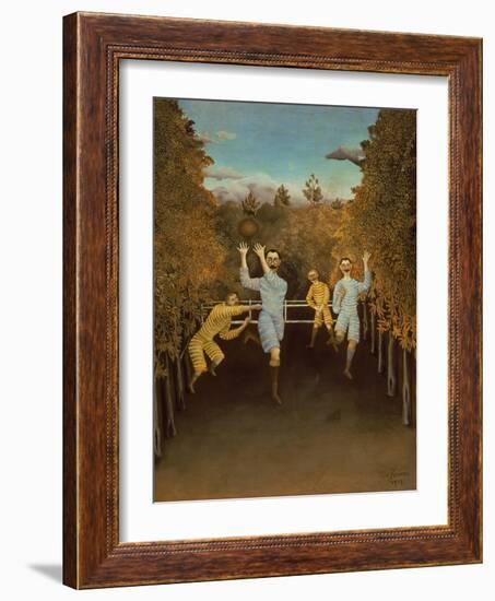 The Football Players,1908-Henri Rousseau-Framed Giclee Print