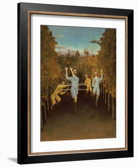 The Football Players,1908-Henri Rousseau-Framed Giclee Print