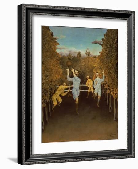 The Football Players,1908-Henri Rousseau-Framed Giclee Print