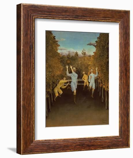 The Football Players,1908-Henri Rousseau-Framed Giclee Print