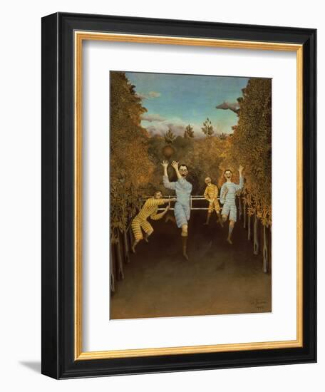 The Football Players,1908-Henri Rousseau-Framed Giclee Print