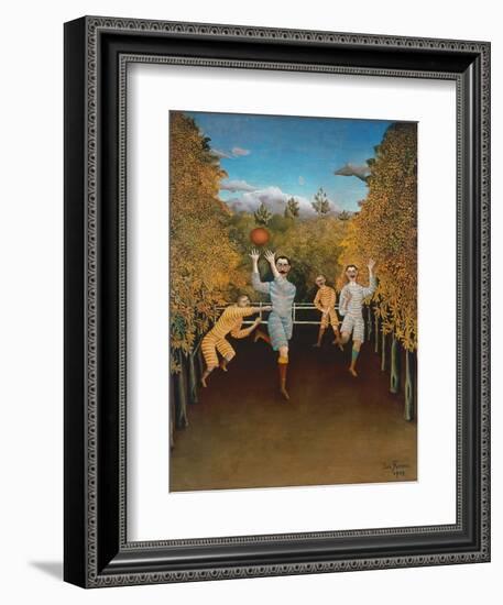 The Football Players, 1908-Henri Rousseau-Framed Premium Giclee Print